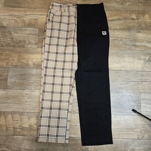 Forever 21 x Airwalk Plaid and Black Skater Pants